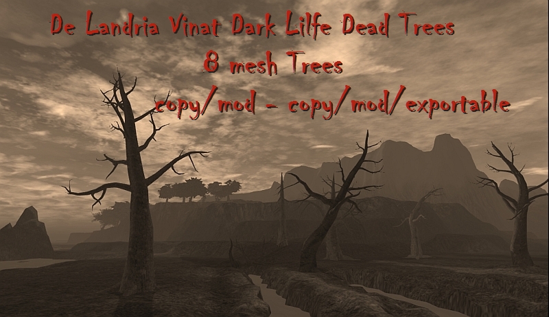 De Landria Vinat Dark Life Dead Tree Collection