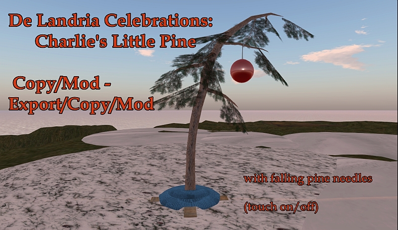 De Landria Celebrations: Charlies Little Pine